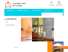 Tablet Screenshot of jagtambatentart.com